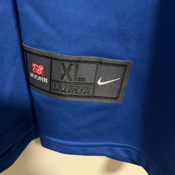 Nike Rams Blue and Gold Super Bowl LVI Patch Jersey Kupp #10 - Picture 5 of 6